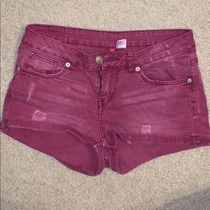 Maroon Shorts